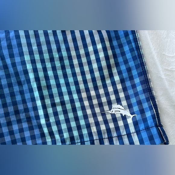 NWT - Tommy Bahama Board Shorts for Men, Blue and Orange Size M - Picture 2 of 4
